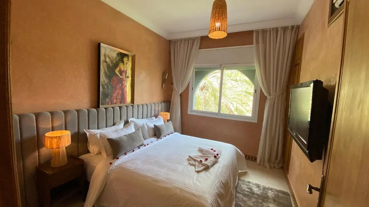 Dar El Hana 4 Bedroom Villa 마라케시 0*,  모로코